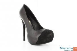 Туфли с черными кружевами 5