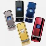 Стильные телефоны Motorola KRZR K1