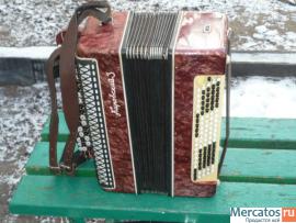 отличный трехрядный кировский баян, СССР