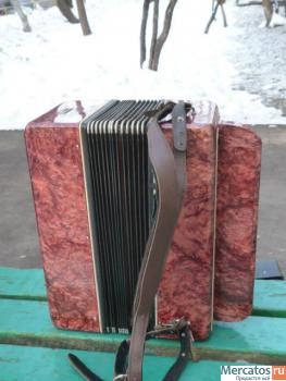 отличный трехрядный кировский баян, СССР 2