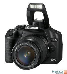 Отличный зеркальный цифровик Canon EOS 500D Kit