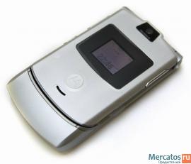 Сотовый телефон Motorola RAZR V3 Silver