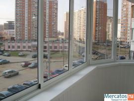 Остекление балконов и лоджий деревом, ПВХ, алюминием 2