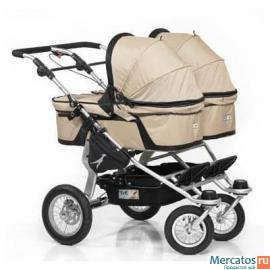 продам коляску для двойни TFK Twinner Twist Duo 2