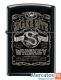 Зажигалка Zippo 218 Snake Bite Whiskey Black Matte