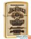 Зажигалка Zippo 254BJB 929 Jim Beam Brass Emblem