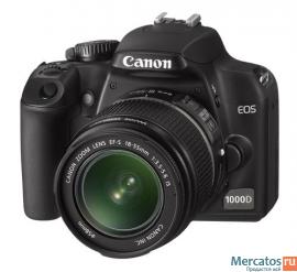 Зеркальный фот Canon EOS 1000D