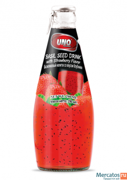 Экзотические эксклюзивные напитки из Тайланда UNO BASIL SEED (На 4