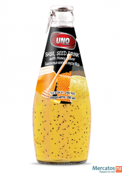 Экзотические эксклюзивные напитки из Тайланда UNO BASIL SEED (На 7