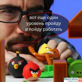 Настольная игра Angry Birds (Knock on Wood) 5
