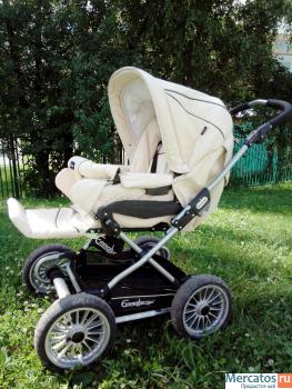 Продам детскую коляску Emmaljunga City cross+corg в Москве