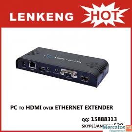 LKV376 Конвертер PC в HDMI и сетевые удлинители