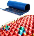 Коврик ЛЯПКО игольчатый аппликатор, шаг игл 6,2 мм. Размер 248х4