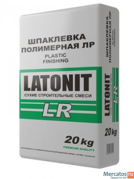 Шпаклевка полимерная финишная LATONIT LR (20кг). От производител