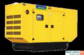 Дизель генератор AKSA APD 110C в кожухе с АВР 2013г.