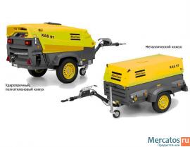 Дизельные передвижные компрессоры Atlas Copco Атлас Копко