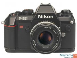 Классный зеркальный фотоаппарат Nikon F 301
