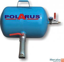 Бустер (ресивер) Polarus 20л, 30л, 35л для взрывной накачки коле