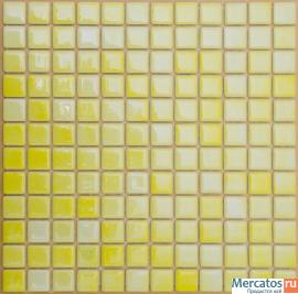 Мозаика плитка Желтая ST-M-006 Моноцвет.