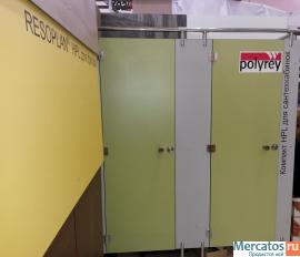 Система туалетных разделительных кабин HPL, фурнитура для сантех