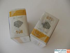Зажим безвинтовой АБК-Сила 6х(0.75-2.5), аналог Wago 773-106 5