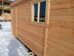 Деревянная бытовка 7.1 (внутри двп)