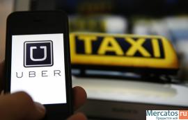 Водитель на личном авто в такси uber