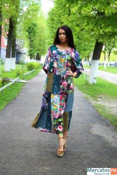 Широкий ассортимент штапельных платьев оптом от производителя!