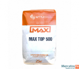 Max Top 500. Упрочнитель поверхности бетонного пола с металличес